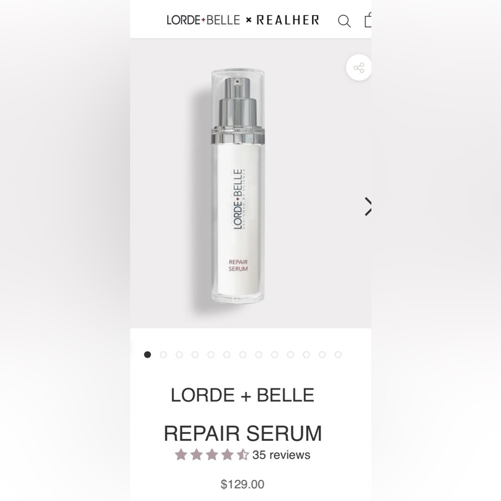 Lorde + Belle Repair Serum - Elegant White